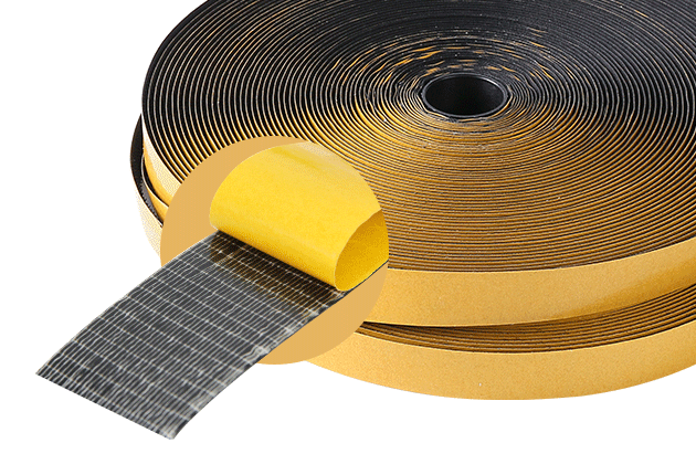net-like reticular formation Adhesive backing Hook and Loop