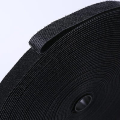 Back to back hook and loop tapes