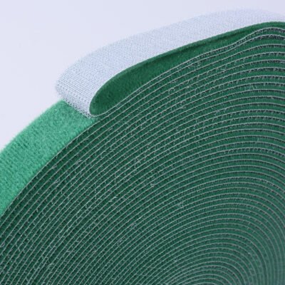 Back to back hook and loop tapes
