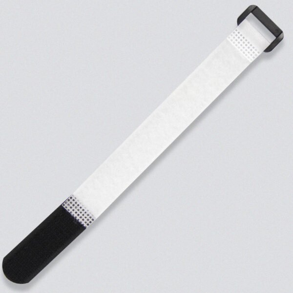 Reverse buckle storage strap