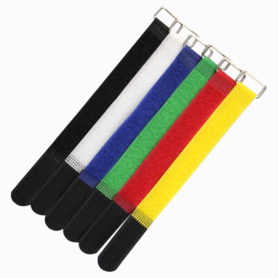 Reverse buckle storage strap