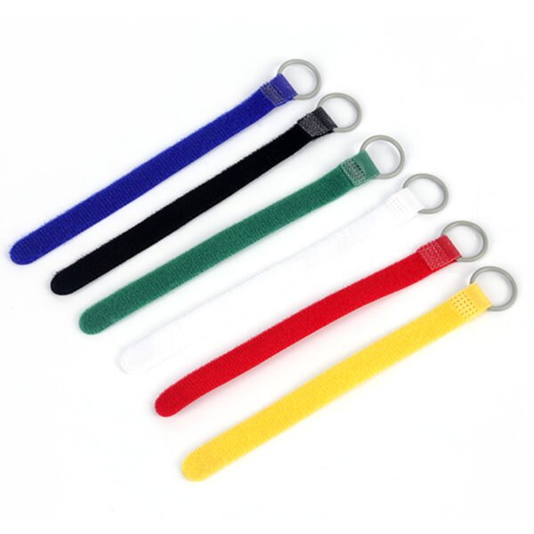 Reverse buckle storage strap