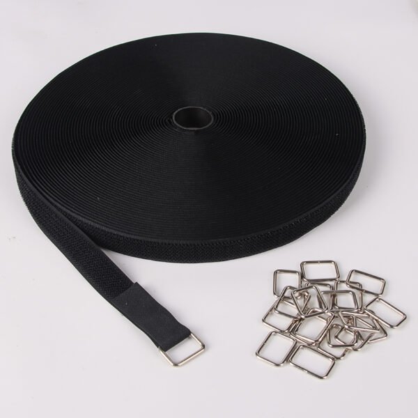 Hook and loop buckle strap
