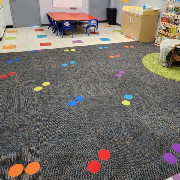 Classroom carpet marking