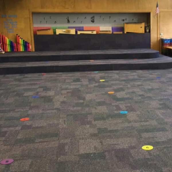 Classroom carpet marking