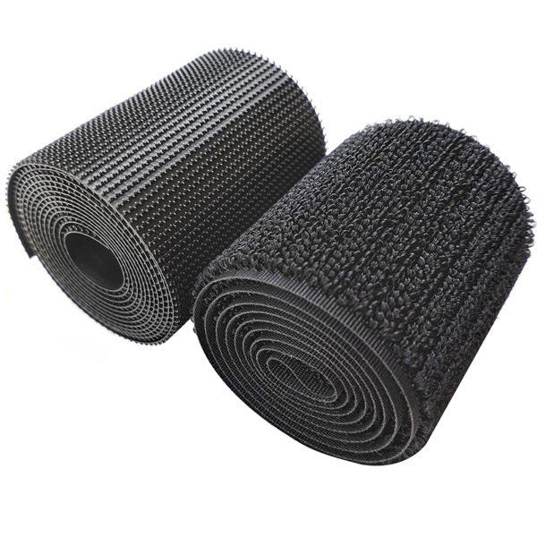 un-napped hook and loop tapes