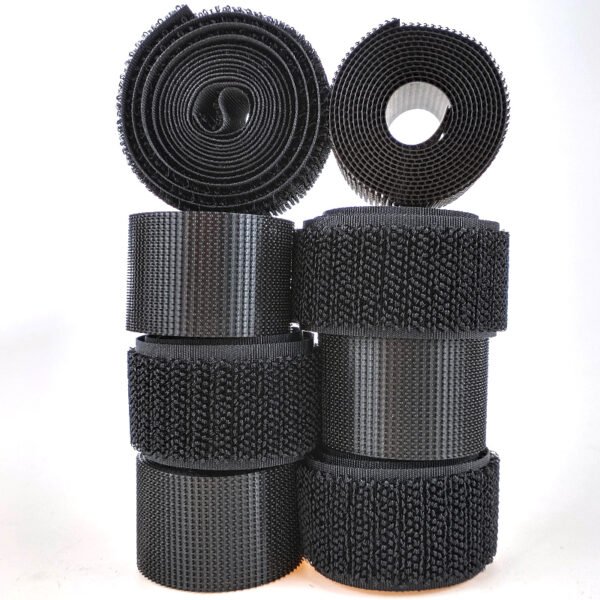 un-napped hook and loop tapes