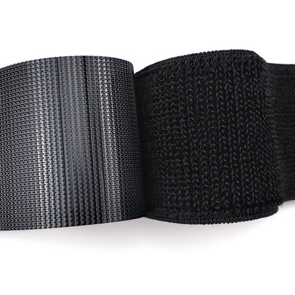 un-napped hook and loop tapes