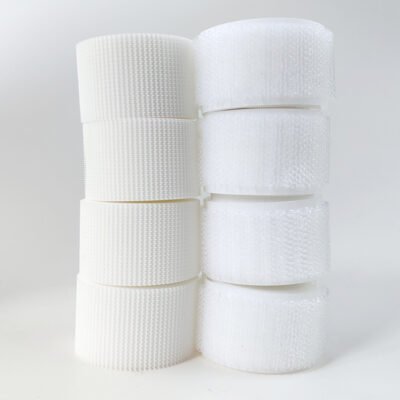 un-napped hook and loop tapes
